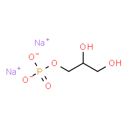ChemSpider 2D Image | Sodium glycerophosphate | C3H7Na2O6P