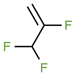 ChemSpider 2D Image | 2,3,3-Trifluoro-1-propene | C3H3F3