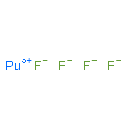 ChemSpider 2D Image | plutonium(+3) cation tetrafluoride | F4Pu