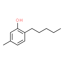 ChemSpider 2D Image | Amylmetacresol | C12H18O