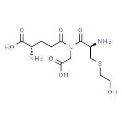 ChemSpider 2D Image | L-gamma-Glutamyl-N-[S-(2-hydroxyethyl)-L-cysteinyl]glycine | C12H21N3O7S