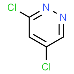 ChemSpider 2D Image | 3,5-Dichloropyridazine | C4H2Cl2N2