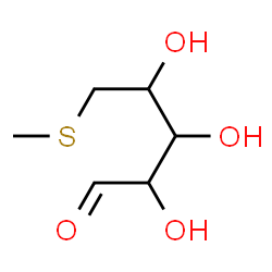 ChemSpider 2D Image | 5-S-Methyl-5-thiopentose | C6H12O4S