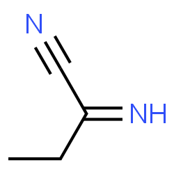 ChemSpider 2D Image | 2-Iminobutanenitrile | C4H6N2