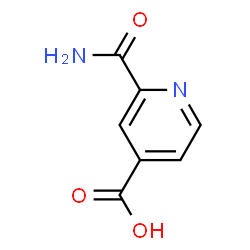 ChemSpider 2D Image | 2-Carbamoylisonicotinic acid | C7H6N2O3