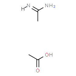 ChemSpider 2D Image | Ethanimidamide acetate | C4H10N2O2