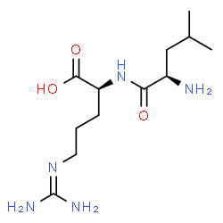 ChemSpider 2D Image | D-Leucyl-N~5~-(diaminomethylene)-L-ornithine | C12H25N5O3