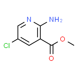 ChemSpider 2D Image | Methyl 2-amino-5-chloronicotinate | C7H7ClN2O2