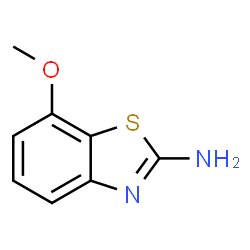 ChemSpider 2D Image | 7-Methoxybenzo[d]thiazol-2-amine | C8H8N2OS