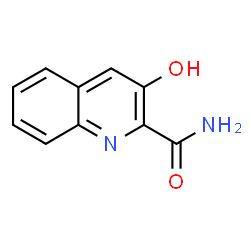 ChemSpider 2D Image | 3-Hydroxy-2-quinolinecarboxamide | C10H8N2O2