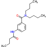 InChI=1/C19H30N2O2/c1-4-7-13-21(14-8-5-2)19(23)16-11-9-12-17(15-16)20-18(22)10-6-3/h9,11-12,15H,4-8,10,13-14H2,1-3H3,(H,20,22)