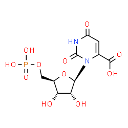 ChemSpider 2D Image | Orotidine 5'-monophosphate | C10H13N2O11P