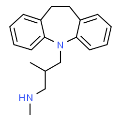 ChemSpider 2D Image | N-Demethyl Trimipramine | C19H24N2