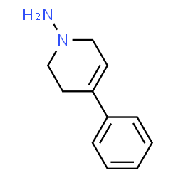 ChemSpider 2D Image | 4-Phenyl-3,6-dihydro-1(2H)-pyridinamine | C11H14N2