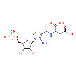 ChemSpider 2D Image | SAICAR | C13H19N4O12P