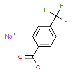 ChemSpider 2D Image | Sodium 4-trifluoromethylbenzoate | C8H4F3NaO2
