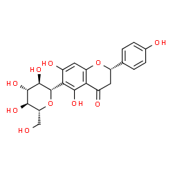 ChemSpider 2D Image | Hemiphloin | C21H22O10