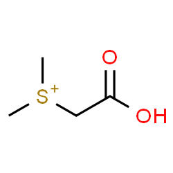 ChemSpider 2D Image | (Carboxymethyl)dimethylsulfonium | C4H9O2S