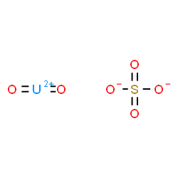 ChemSpider 2D Image | Uranyl sulfate | O6SU