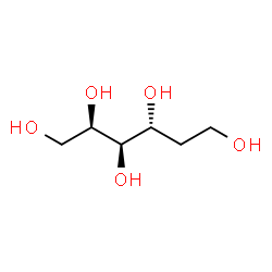 ChemSpider 2D Image | 5-Deoxy-D-arabino-hexitol | C6H14O5