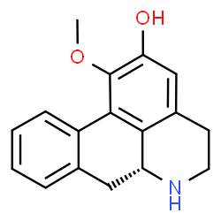 ChemSpider 2D Image | (-)-ASIMILOBINE | C17H17NO2