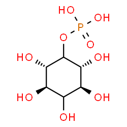 ChemSpider 2D Image | (2R,3S,5R,6S)-2,3,4,5,6-Pentahydroxycyclohexyl dihydrogen phosphate | C6H13O9P