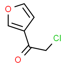ChemSpider 2D Image | 2-Chloro-1-(3-furyl)ethanone | C6H5ClO2