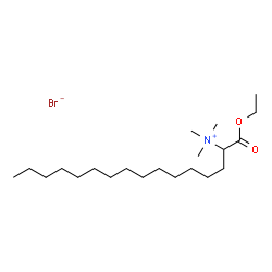 ChemSpider 2D Image | Carbethopendecinium bromide | C21H44BrNO2