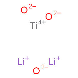 ChemSpider 2D Image | dilithium;oxygen(2-);titanium(4+) | Li2O3Ti