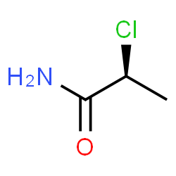 ChemSpider 2D Image | (2S)-2-Chloropropanamide | C3H6ClNO