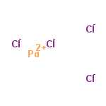InChI=1/4ClH.Pd/h4*1H;/q;;;;+2/p-4