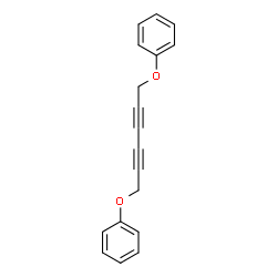 ChemSpider 2D Image | 1,6-Diphenoxy-2,4-hexadiyne | C18H14O2