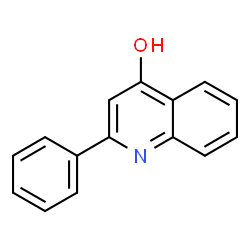 ChemSpider 2D Image | 2-Phenyl-4-quinolinol | C15H11NO