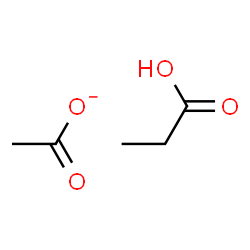 ChemSpider 2D Image | propionic acid acetate | C5H9O4