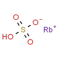 ChemSpider 2D Image | Rubidium hydrogen sulfate | HO4RbS