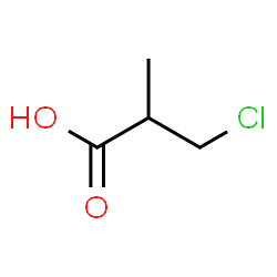 ChemSpider 2D Image | 3-Chloro-2-methylpropanoic acid | C4H7ClO2