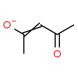 ChemSpider 2D Image | 4-Oxo-2-penten-2-olate | C5H7O2