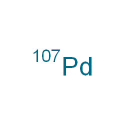 ChemSpider 2D Image | (~107~Pd)Palladium | 107Pd