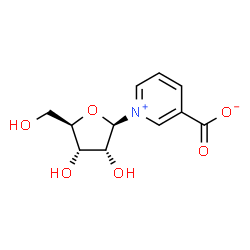 ChemSpider 2D Image | D-ribosylnicotinate | C11H13NO6