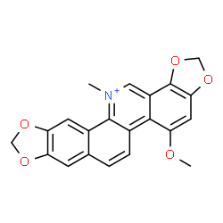ChemSpider 2D Image | chelirubine | C21H16NO5