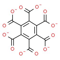 ChemSpider 2D Image | benzenehexacarboxylate | C12O12