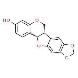 ChemSpider 2D Image | (+)-maackiain | C16H12O5