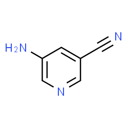ChemSpider 2D Image | 5-Aminonicotinonitrile | C6H5N3