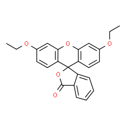 ChemSpider 2D Image | 3',6'-Diethoxy-3H-spiro[2-benzofuran-1,9'-xanthen]-3-one | C24H20O5