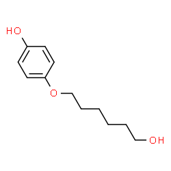 ChemSpider 2D Image | 4-[(6-Hydroxyhexyl)oxy]phenol | C12H18O3