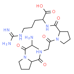 ChemSpider 2D Image | Ala-pro-gly-pro-arg | C21H36N8O6