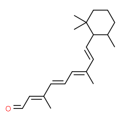 ChemSpider 2D Image | 5,6-Dihydroretinal | C20H30O