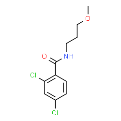 ChemSpider 2D Image | 2,4-Dichloro-N-(3-methoxypropyl)benzamide | C11H13Cl2NO2