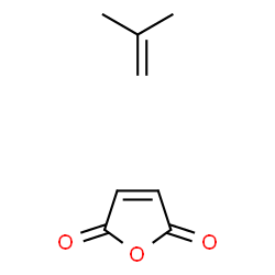ChemSpider 2D Image | 2,5-Furandione - 2-methyl-1-propene (1:1) | C8H10O3