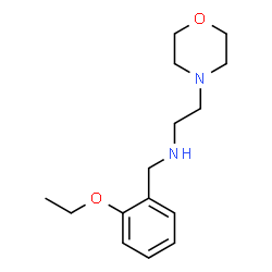 ChemSpider 2D Image | N-(2-Ethoxybenzyl)-2-(4-morpholinyl)ethanamine | C15H24N2O2